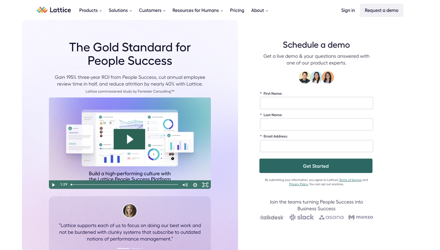 Lattice Demo Request